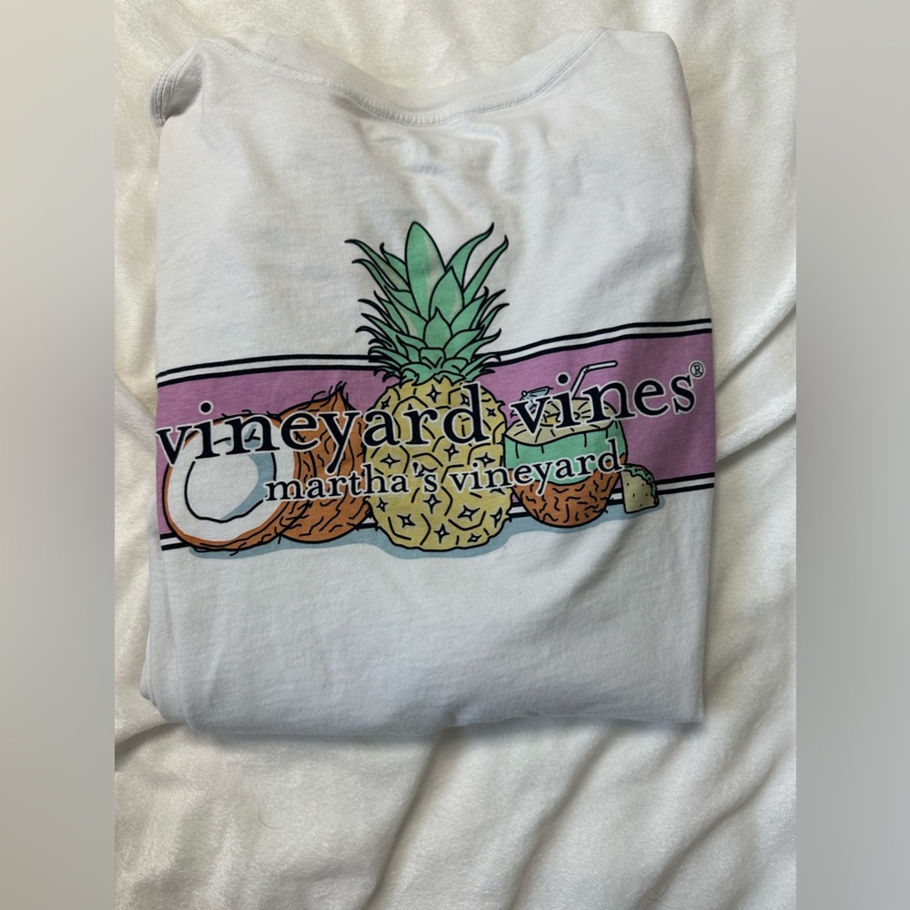 Vineyard vines white long sleeve